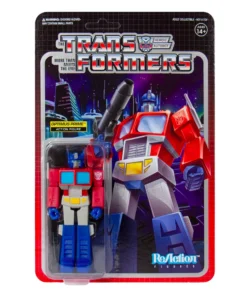 Super7 Transformers ReAction Figure - Optimus Prime Movies & TV