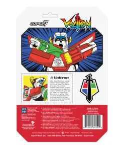 Super7 Voltron ReAction Figure - Voltron (Metallic)