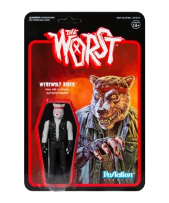 Super7 The Worst ReAction Figure - Werewolf Biker (Color 3)