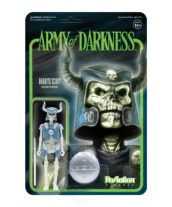 Super7 Army Of Darkness ReAction Figure - Deadite Scout (Glow)