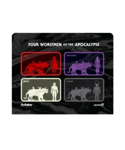 Super7 The Four Worstmen Of The Apocalypse ReAction Figure - Captain Deadstar And War Jaguar The Worst