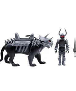 Super7 The Four Worstmen Of The Apocalypse ReAction Figure - Black Falcon And Famine Puma The Worst