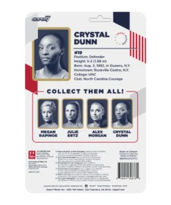 Super7 USWNT Players Supersports Figure - Crystal Dunn
