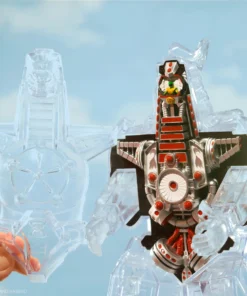 Super7 Mighty Morphin Power Rangers Super Cyborg - Dragonzord (Clear)