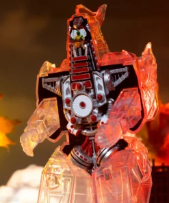 Super7 Mighty Morphin Power Rangers Super Cyborg - Dragonzord (Clear)