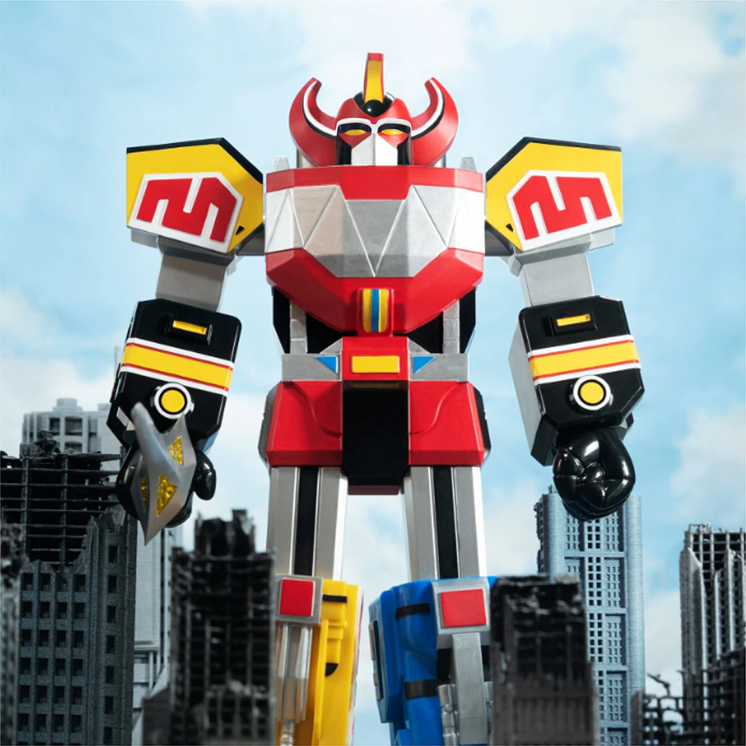 Super7 Mighty Morphin Power Rangers Super Cyborg - Megazord (Original) Movies & TV