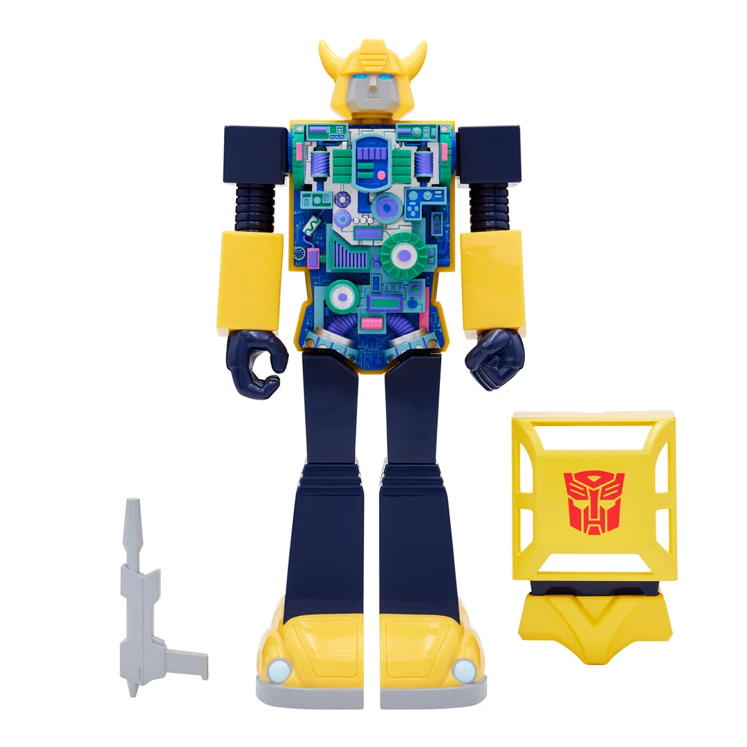 Super7 Transformers Super Cyborg - Bumblebee (G1 Full Color) Movies & TV