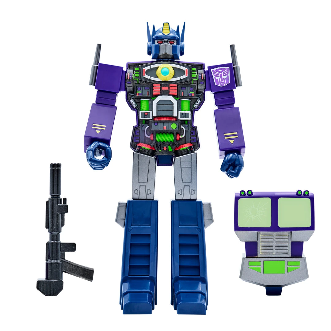 Super7 Transformers Super Cyborg - Optimus Prime (Shattered Glass Purple) Animation 5 Super7 Transformers Super Cyborg - Optimus Prime (Shattered Glass Purple) Animation