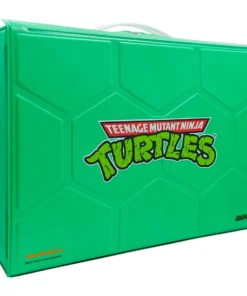 Super7 Teenage Mutant Ninja Turtles ReAction Figures - Carry Case With Michelangelo (Metallic) Movies & TV