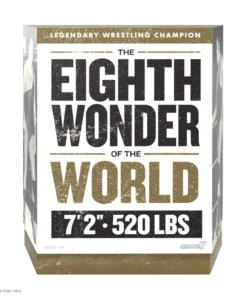 Super7 Andre The Giant ULTIMATES! Figure - Black Singlet (Pre-Order)