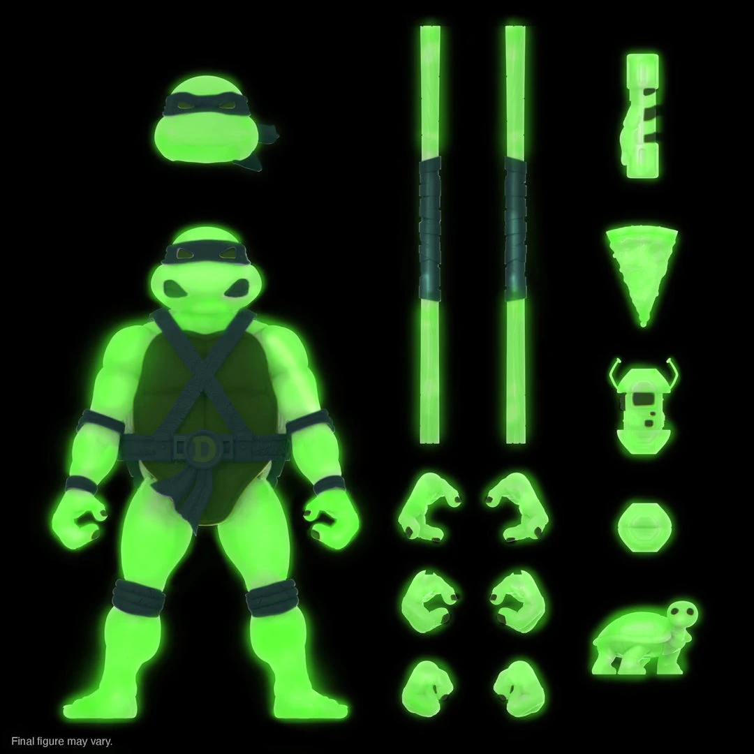 Super7 Teenage Mutant Ninja Turtles ULTIMATES! - Donatello [Mutagen Ooze Glow] (Pre-Order Exclusive)