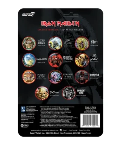 Super7 Music Iron Maiden ReAction Figure - Maiden Japan
